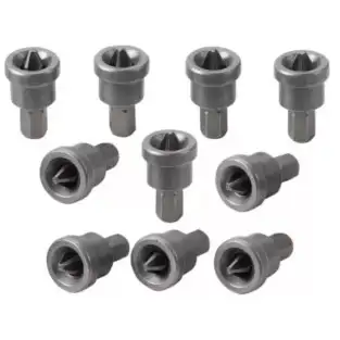 Set 10 piese biti PH2 cu limitator pentru rigips