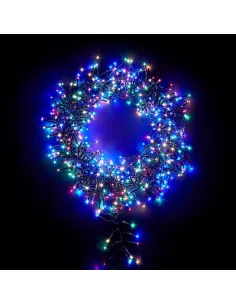 Instalatie de Craciun, 960 Led-uri multicolor, lungime 20M ,interconectabile, 8 jocuri lumini