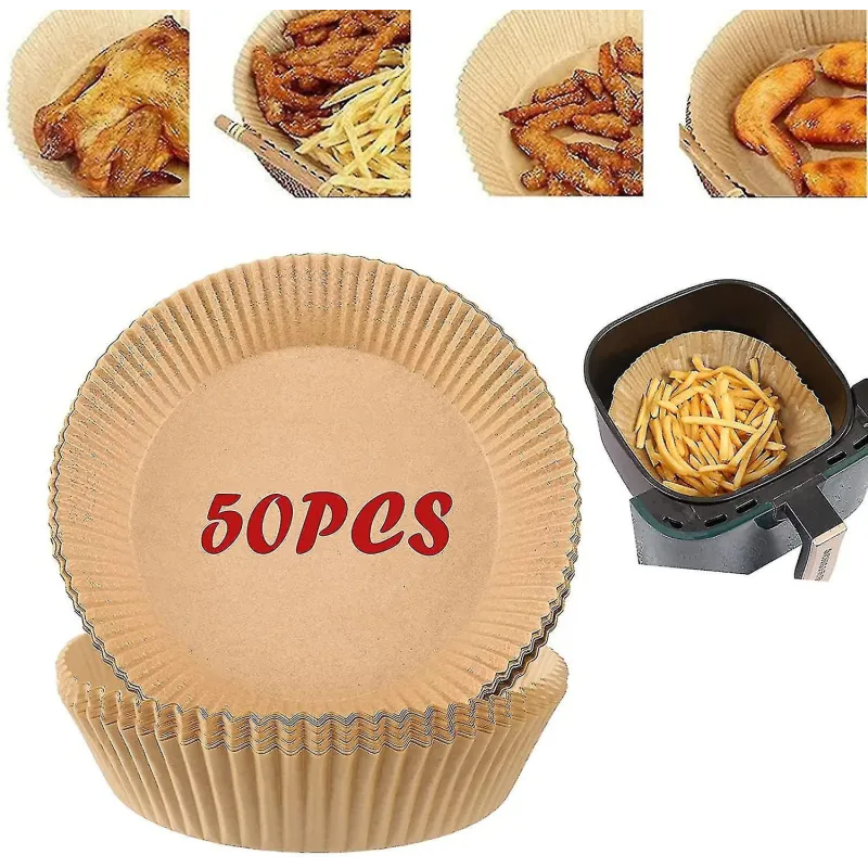Set 50 buc hartie pentru Air Fryer, de unica folosinta