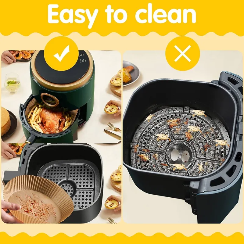 Set 10 buc hartie pentru Air Fryer, de unica folosinta