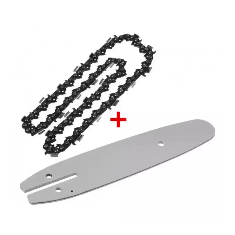 Lama 4" si lant pentru mini fierastrau cu acumulator
