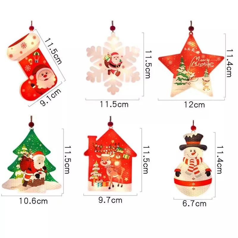 Perdea LED Crăciun 3x1m – 10 Figurine (Stea, Fulg de Nea, Moș), Multicolor, Interconectabilă