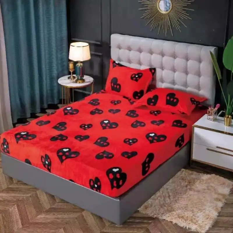 Husa de pat cocolino cu doua fete de perna