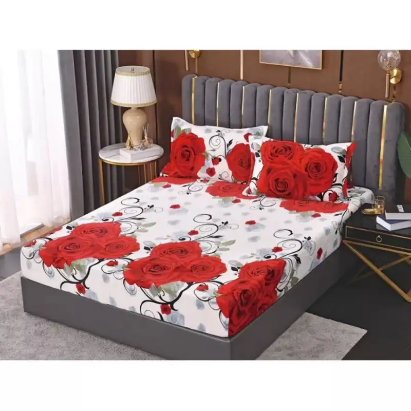 Husa de pat cocolino cu doua fete de perna