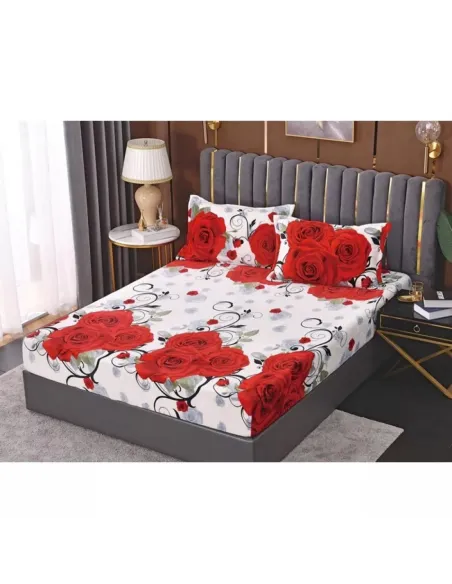 Husa de pat cocolino cu doua fete de perna