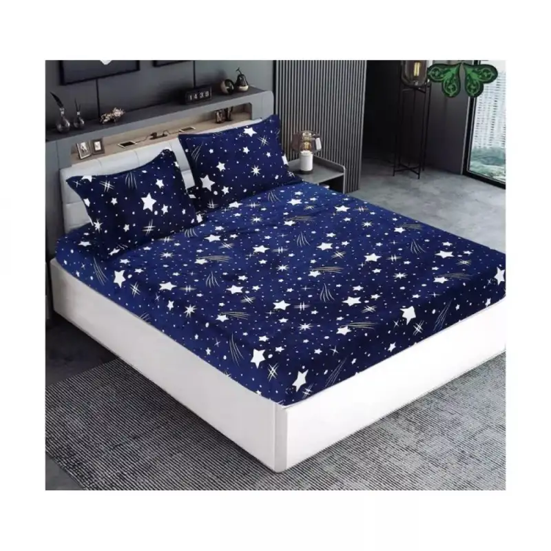 Husa de pat cocolino cu doua fete de perna