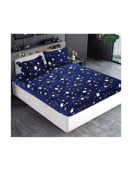 Husa de pat cocolino cu doua fete de perna