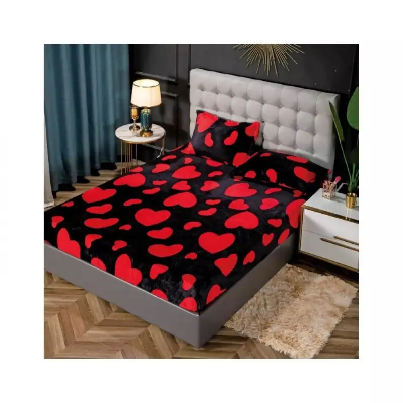 Husa de pat cocolino cu doua fete de perna