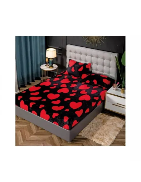 Husa de pat cocolino cu doua fete de perna