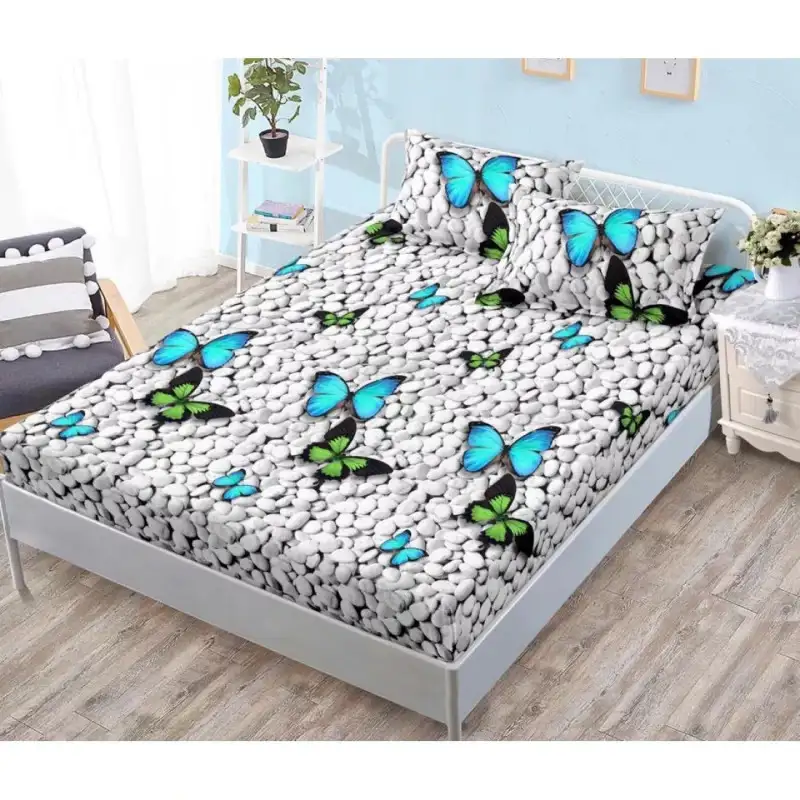 Husa de pat cocolino cu doua fete de perna