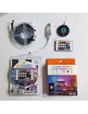 Instalatie Artificii LED Smart, RGB Muzica, telecomanda si control din smartphone, multicolor