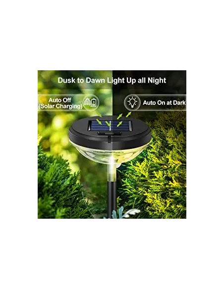 Set 2 lampi solare , felinar gradina, multicolor