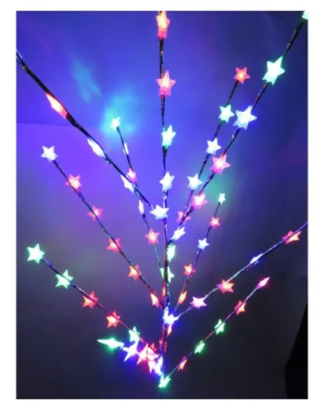 Copacel de Craciun, 66Led-uri, bonsai, multicolor, 150cm