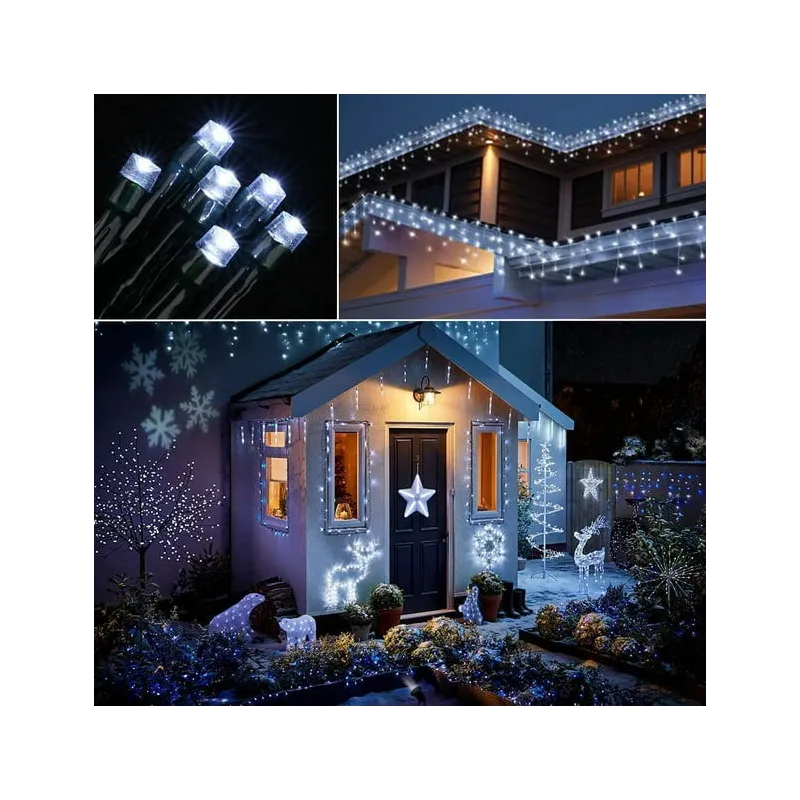 Instalatie 100 LED cu panou solar si controler