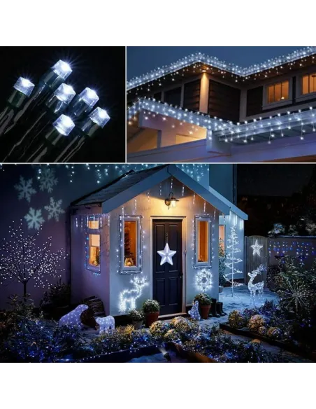 Instalatie 100 LED cu panou solar si controler