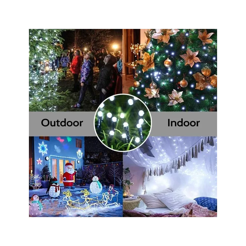 Instalatie 100 LED cu panou solar si controler