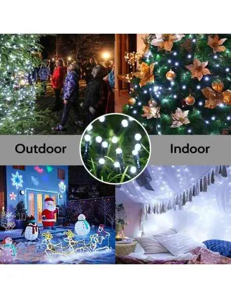 Instalatie 100 LED cu panou solar si controler