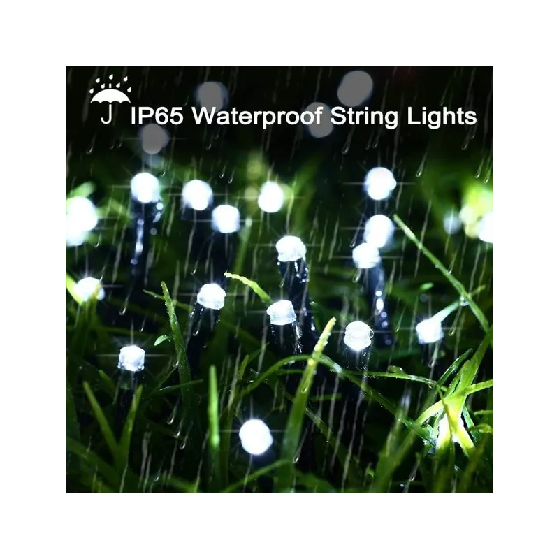 Instalatie 100 LED cu panou solar si controler