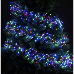 Instalatie tip cluster, interior-exterior, 500 led, 16m