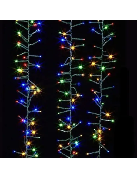 Instalatie tip cluster, interior-exterior, 500 led, 16m