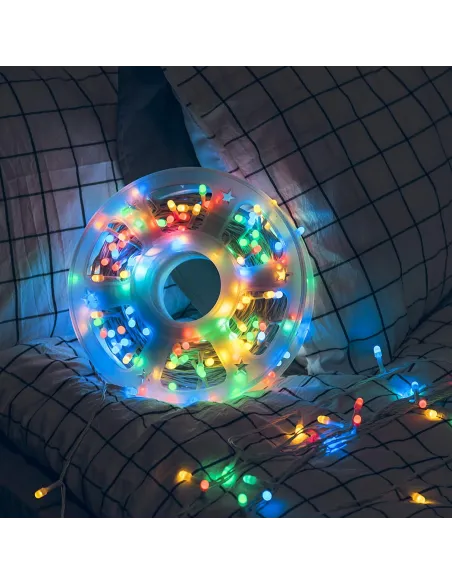 Instalatie de Craciun, led-uri model Q8, rola