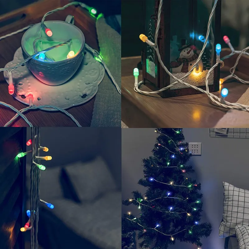 Instalatie de Craciun, led-uri model Q8, rola