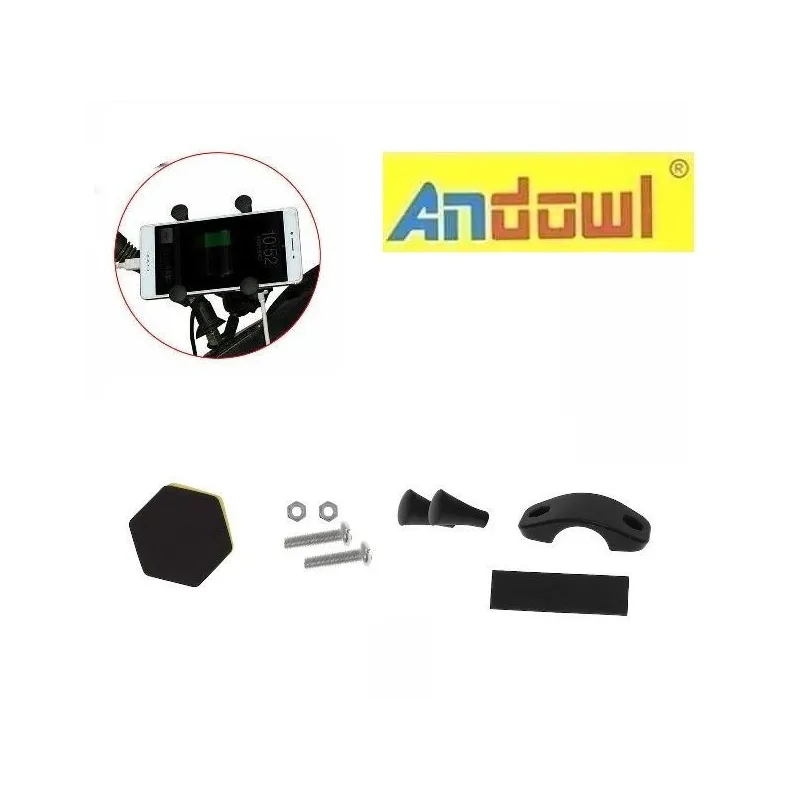 Suport telefon mobil ghidon moto JC-08 ANDOWL