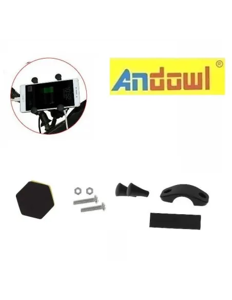 Suport telefon mobil ghidon moto JC-08 ANDOWL
