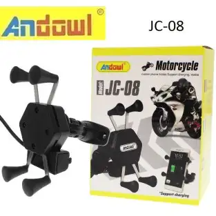 Suport telefon mobil ghidon moto JC-08 ANDOWL