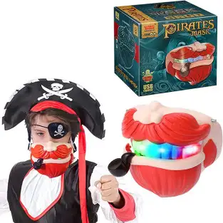 Masca Pirat cu schimbare de voce si LED