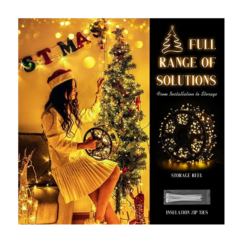 Instalatie de Craciun, led-uri model V8, rola