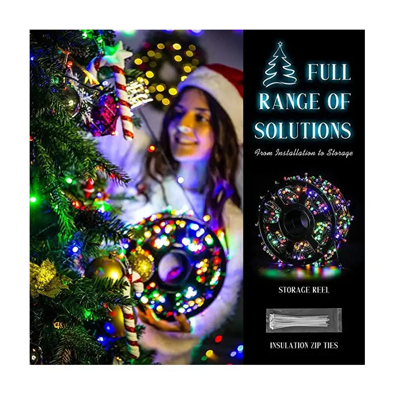 Instalatie de Craciun, led-uri model V8, rola