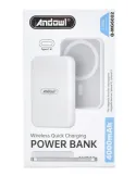 Baterie externa, incarcare wireless universala, magsafe, suport quick charging, 4000mAh