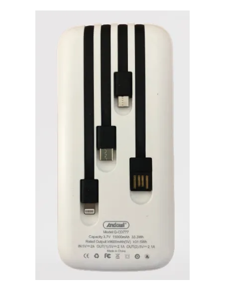 Baterie Externa 4 in 1 1500mAh