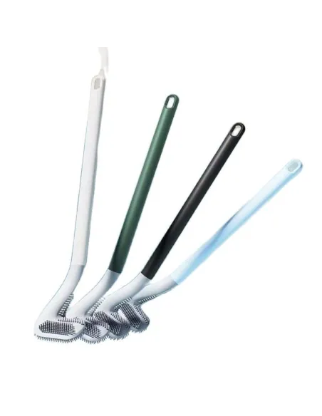 Set baie: Covor super absorbant + Perie silicon curatat toaleta