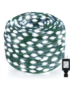 Instalatie sir 30m cu 240 led-uri, tip banda cu led turnat, interior/exterior, 8 jocuri de lumini, IP44 2