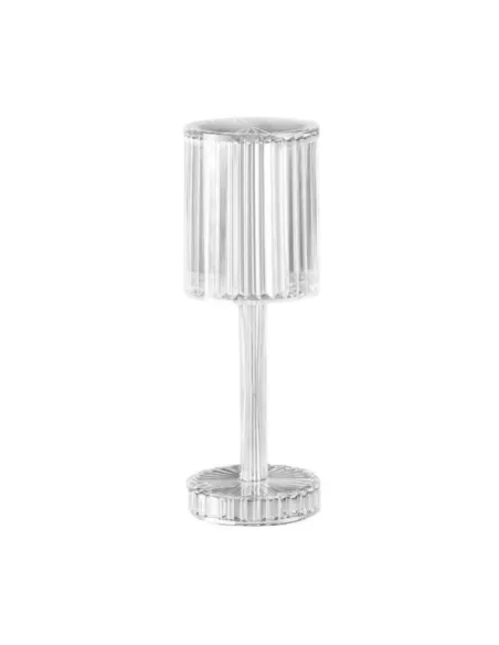 Lampa de masa wireless din cristal acrilic cu touch si incarcare prin usb