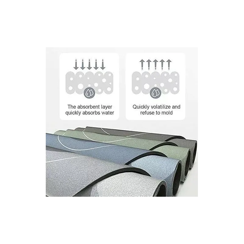 Covoras pentru baie cu uscare rapida, super absorbant, Bathroom