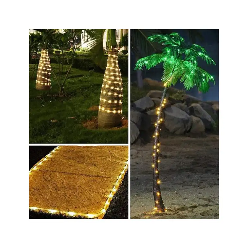 Instalație Furtun LED Solar 10m – Diverse Culori, Interior & Exterior, 8 Moduri de Lumină