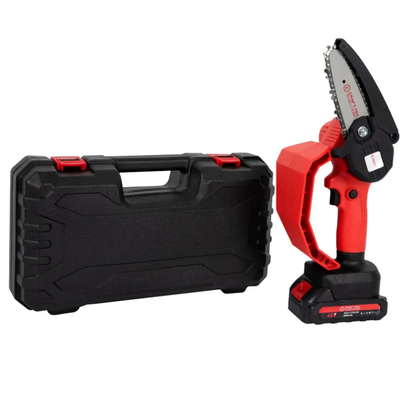 Fierastrau lant (Mini Drujba) Craft-Tec 48V 2 acumulatori