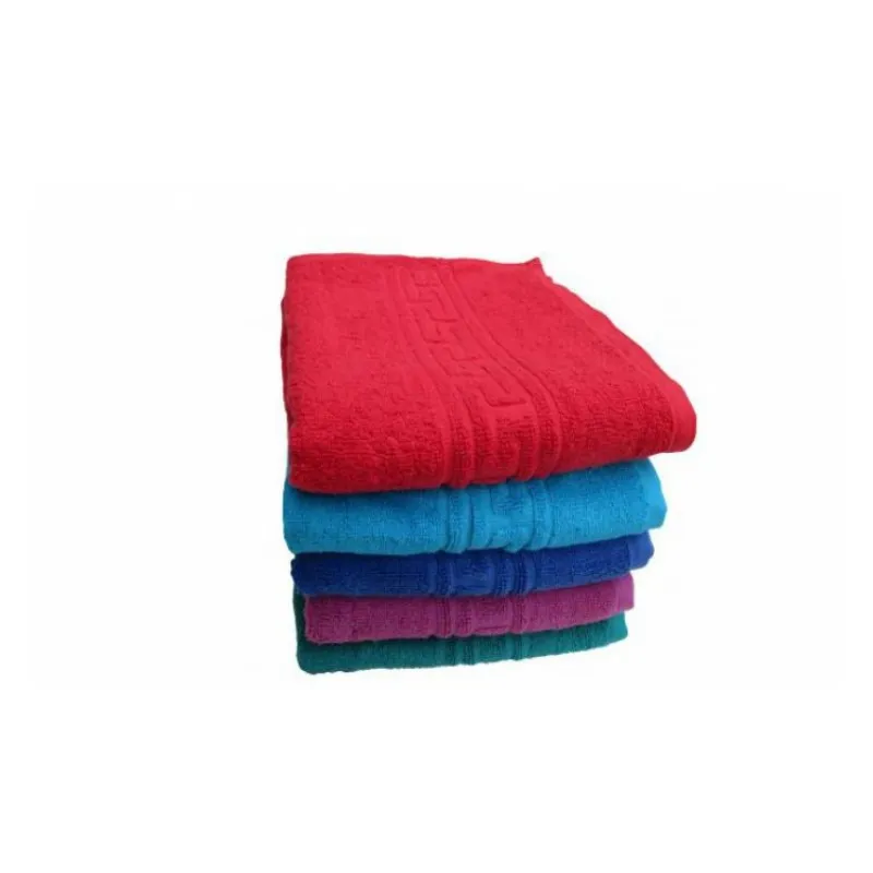 Set 4 prosoape 50x90, tip hotel model grecesc red-mag.ro