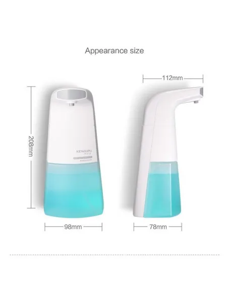 Dozator de sapun tip spuma cu senzor red-mag.ro