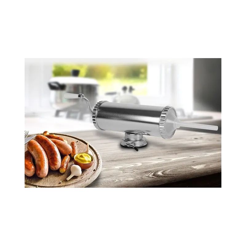 Aparat de facut carnati din aluminiu 1,5 L