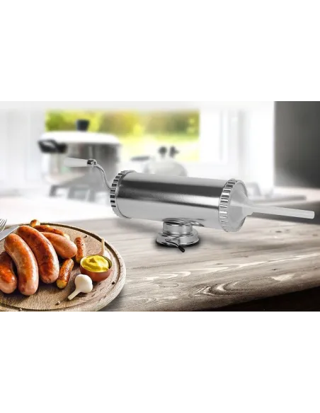 Aparat de facut carnati din aluminiu 1,5 L