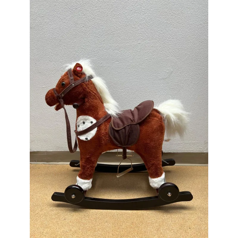 Balansoar tip calut dotat cu sunete pentru cei