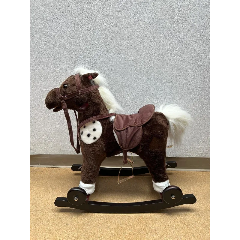 Balansoar tip calut dotat cu sunete pentru cei