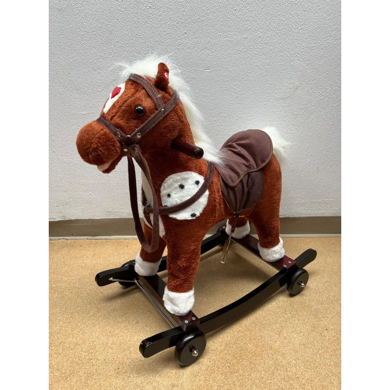 Balansoar tip calut dotat cu sunete pentru cei