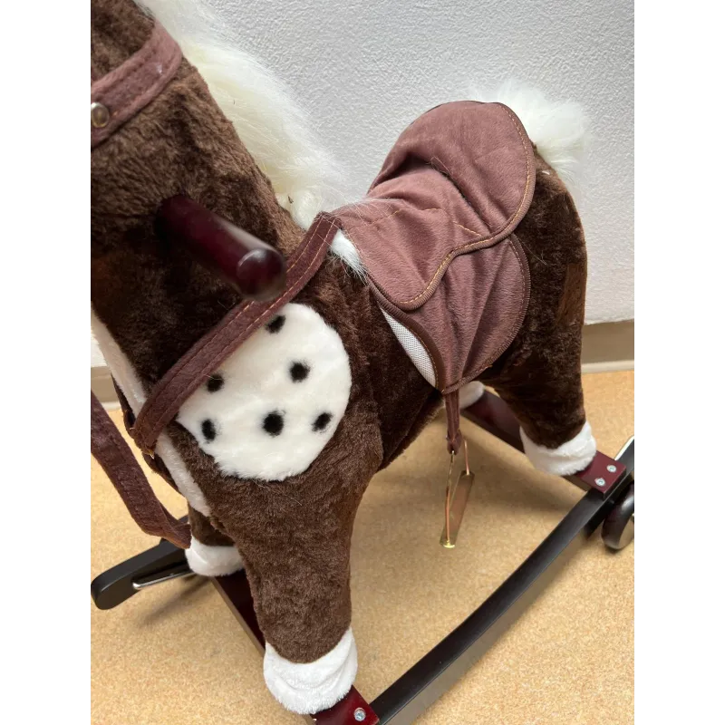 Balansoar tip calut dotat cu sunete pentru cei