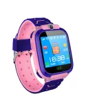 Smartwatch pentru copii cu monitorizare locatie, functie de telefon culoare Roz
