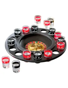 Joc ruleta cu 16 pahare de shot